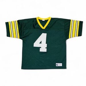 Vintage Logo 7 Brett Favre Packers Jersey